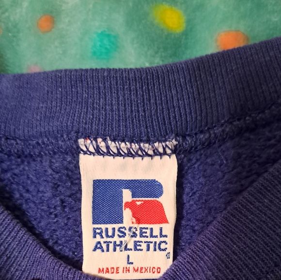 Vintage 2002 Best Ever St Pat's UMR Russell Sweater. Size Large - Picture 4 of 9